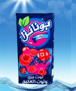 عصير بونانزا       نكهة: توت بري    الوزن: 1 لتر      العدد : *12ح