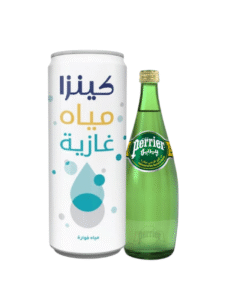 مياه غازية منكهة